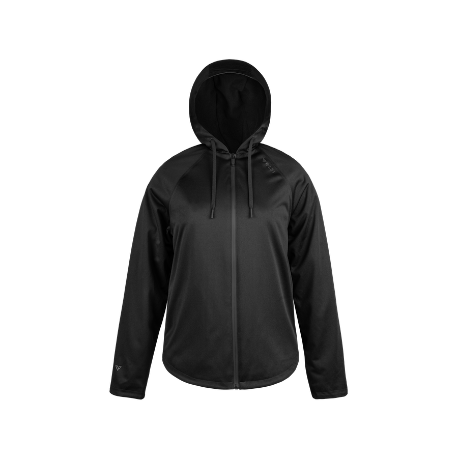 Rains jacket Liner High Neck Jacket black color