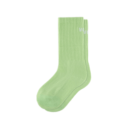 Crew Socks - Sour/White
