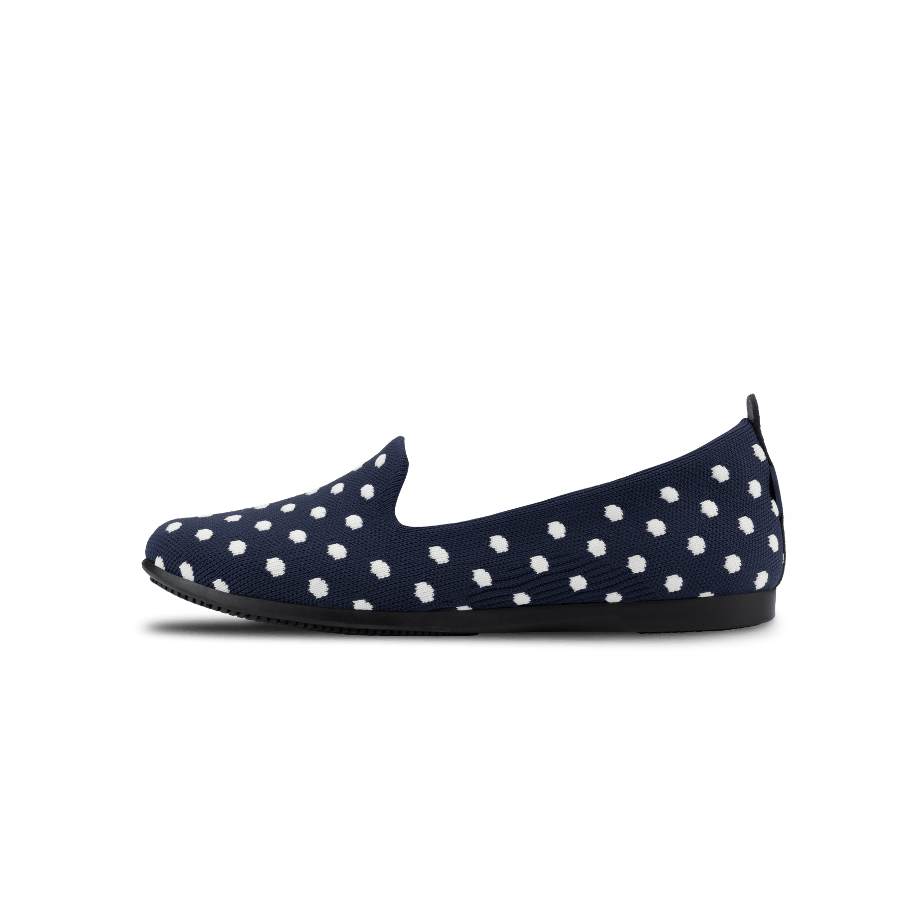 Women's Market Flat - Midnight/White Polka Dot