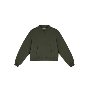 Women's Mist Bomber Jacket - Dark Moss