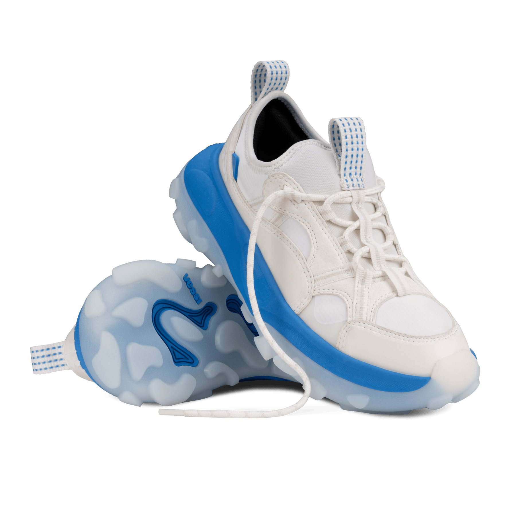 Men's Motu Sneaker - Off-White/Vessi Blue