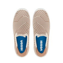 Men's Boardwalk Slip-On - Dune/Shore Zigzag