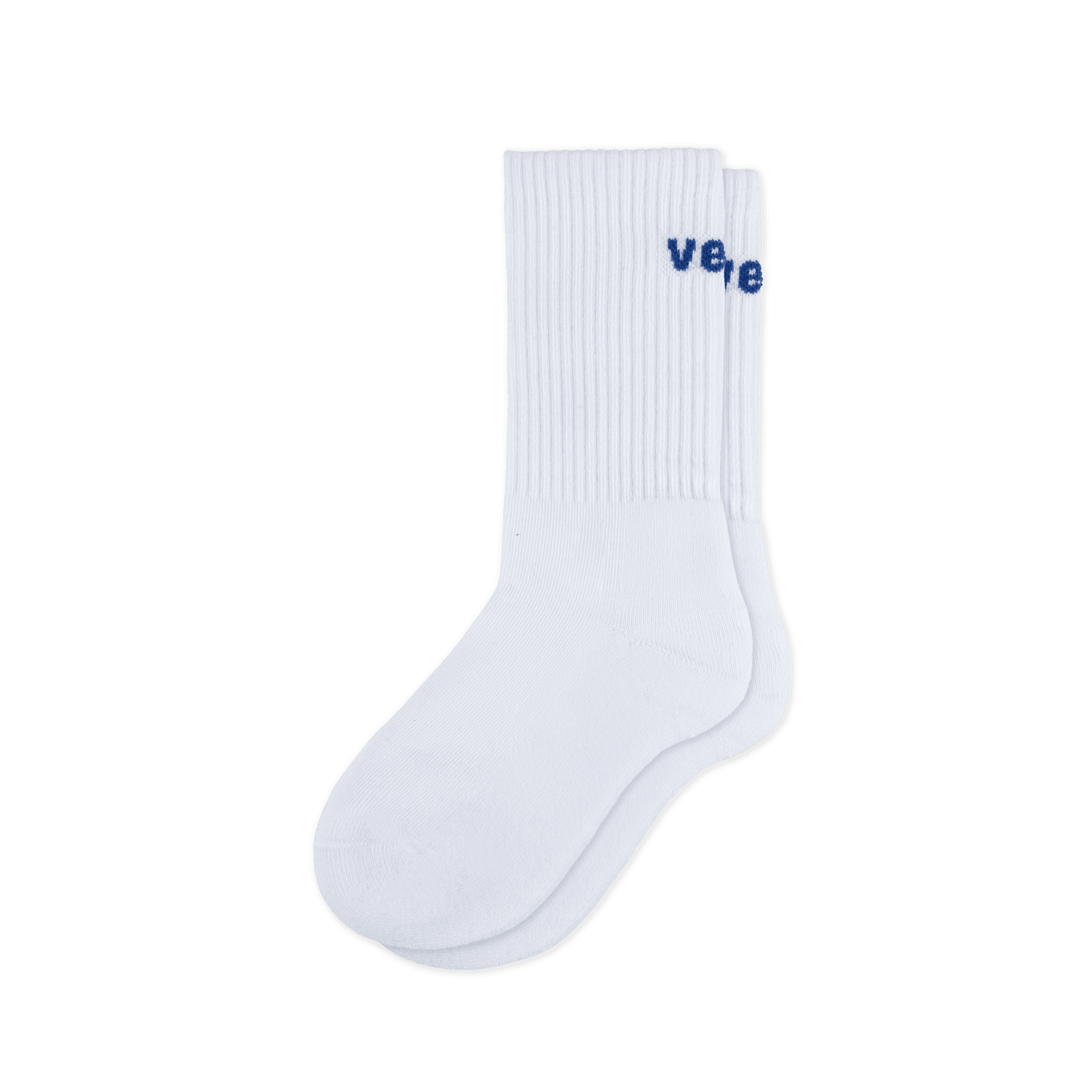 Crew Socks - White/Stripe