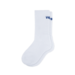 Crew Socks - White/Stripe