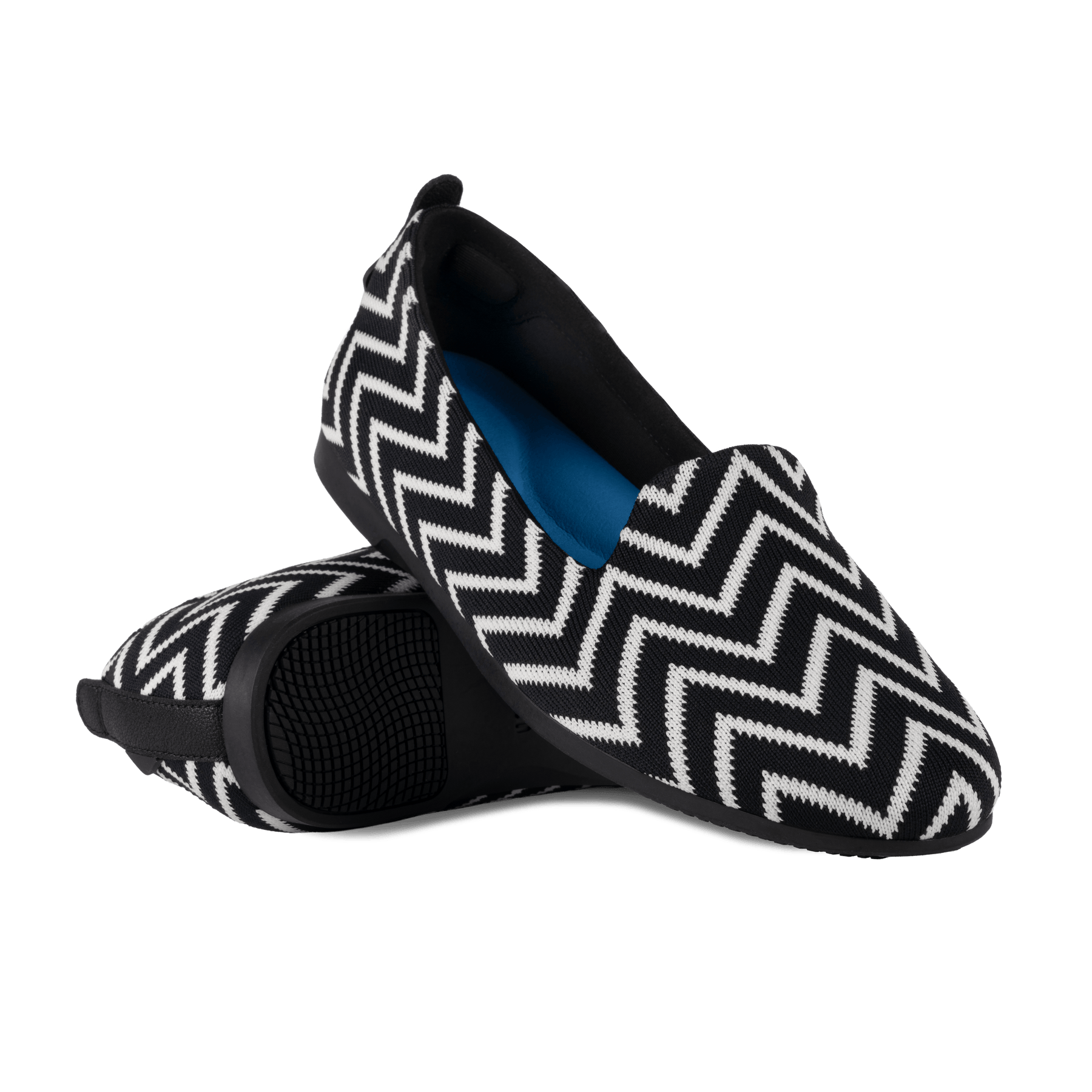 Women's Market Flat - Black/Light Dune Chevron