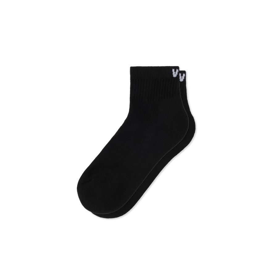 Mid Crew Socks - Black