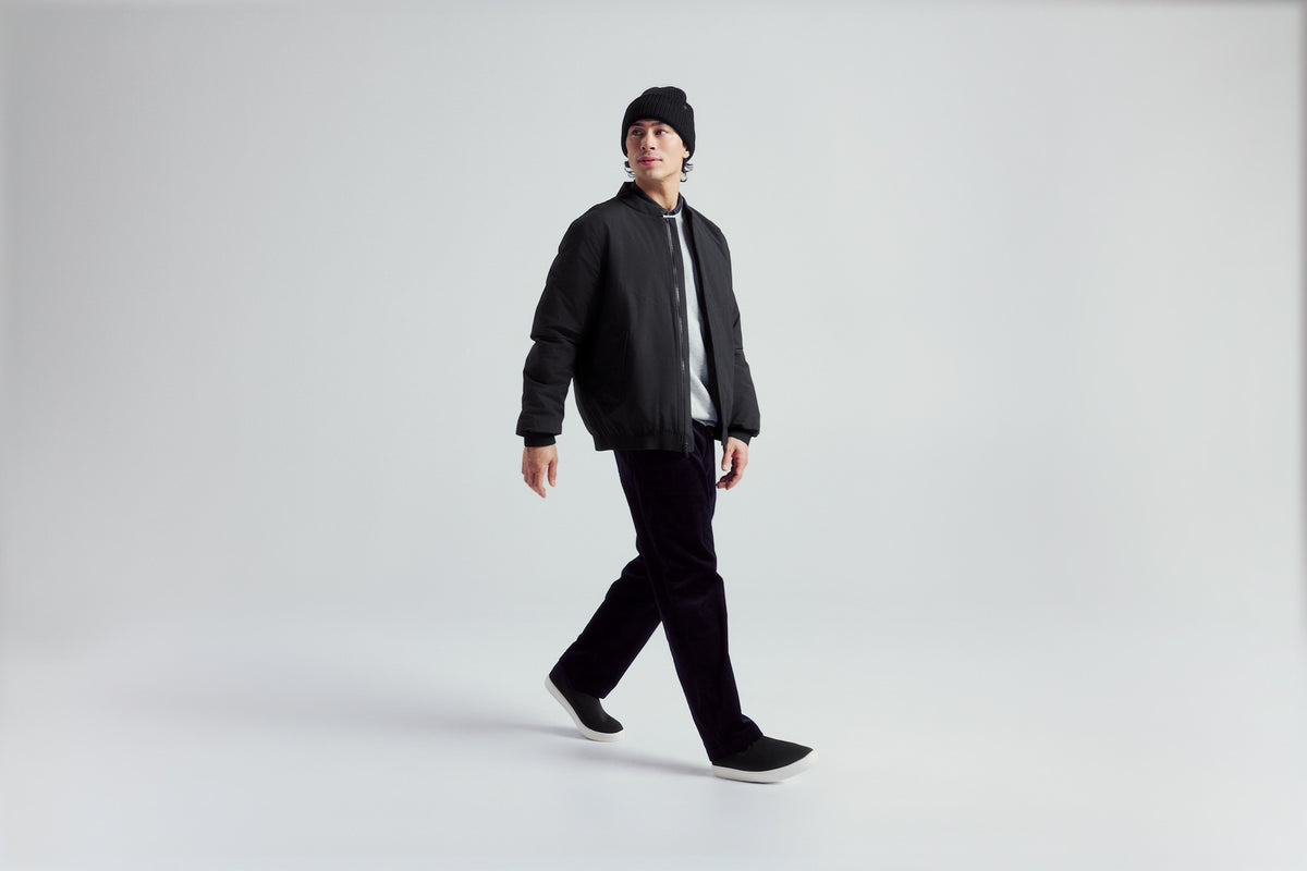 Men's Mist Bomber Jacket - Black