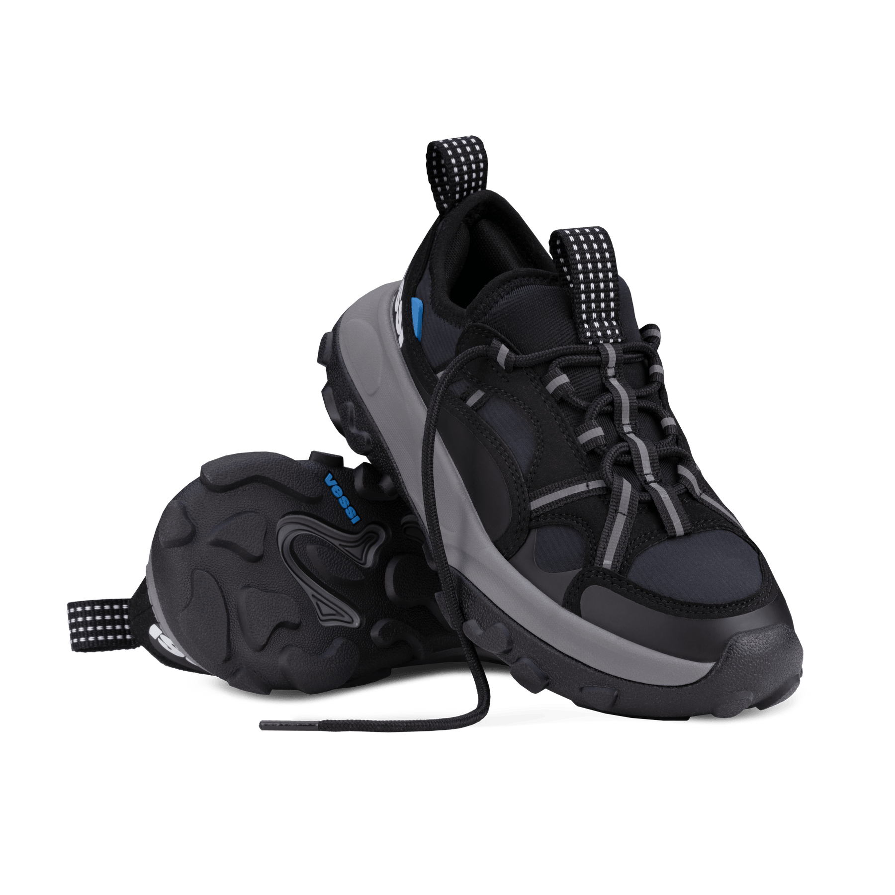 Women's Motu Sneaker - Black/Grey
