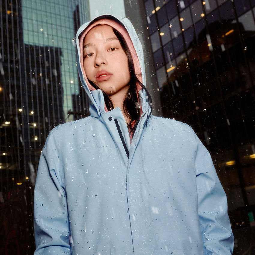 Women's Trinity Rain Jacket - Moonstone