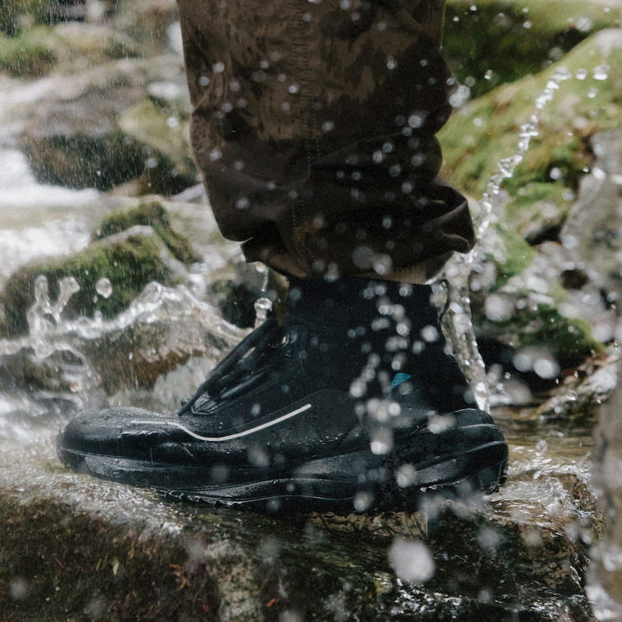 Men's Stormburst High Top - Space Black | Vessi