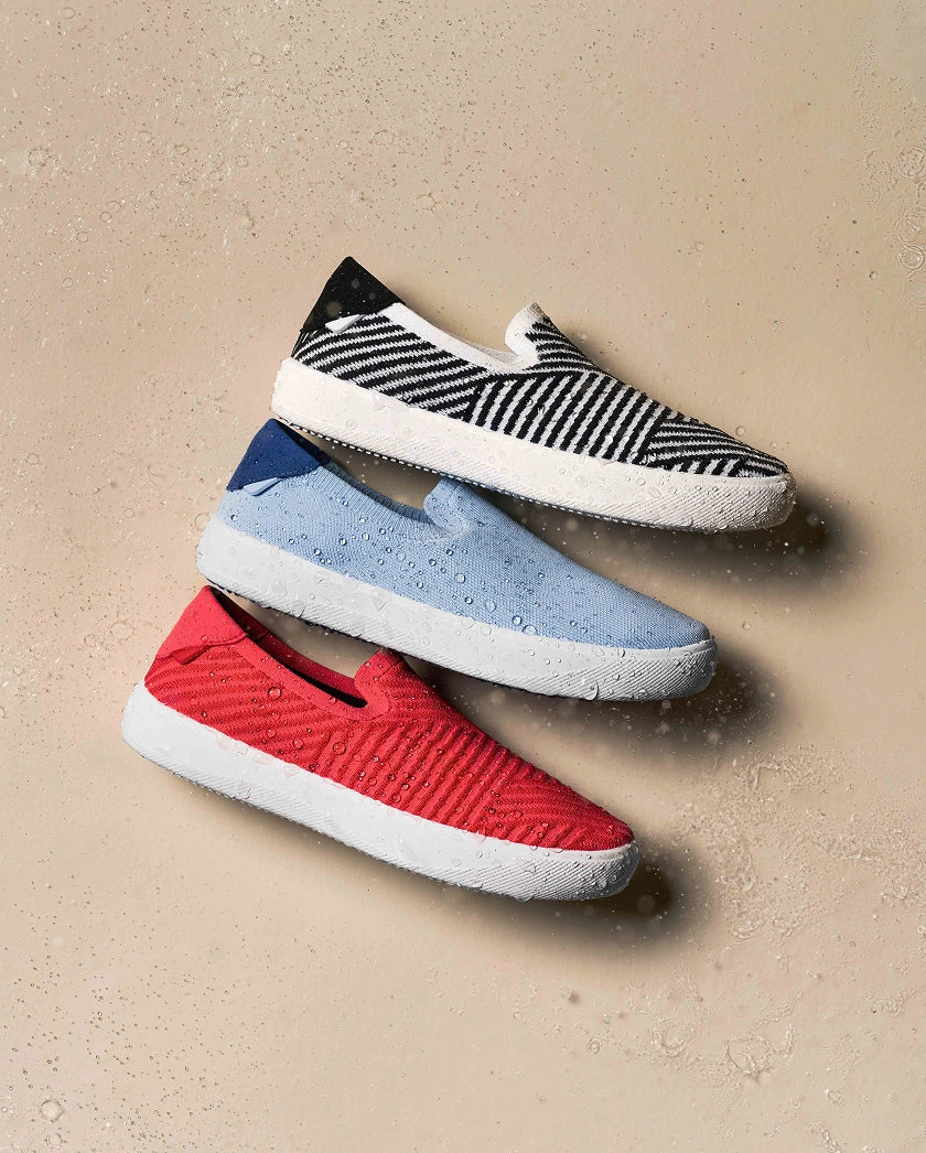 Men's Boardwalk Slip-On - Moonstone/Stripe