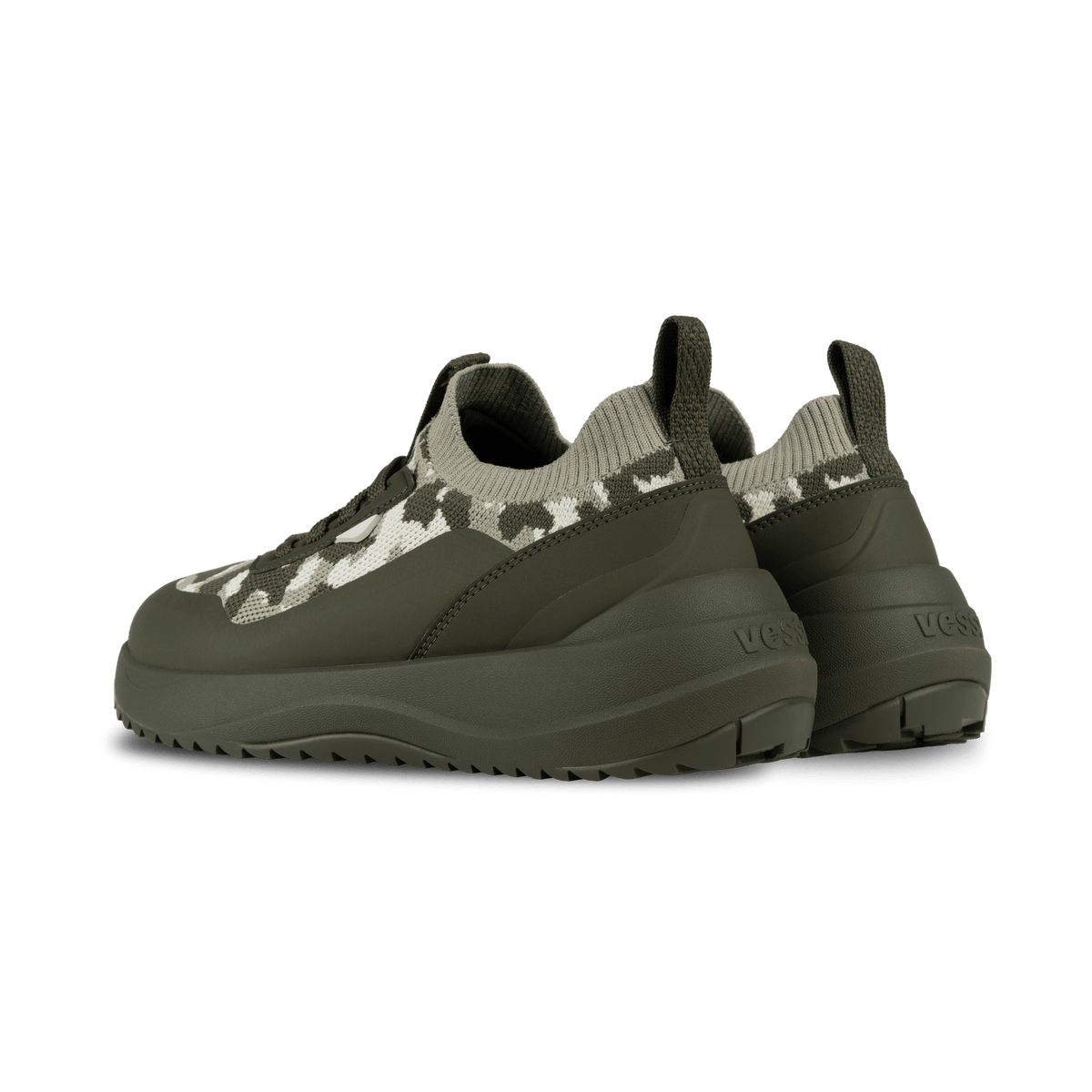 Women's Stormburst Low Top - Dark Olive Camo