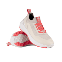 Women's Stormburst Low Top - Shell/Hyperpink