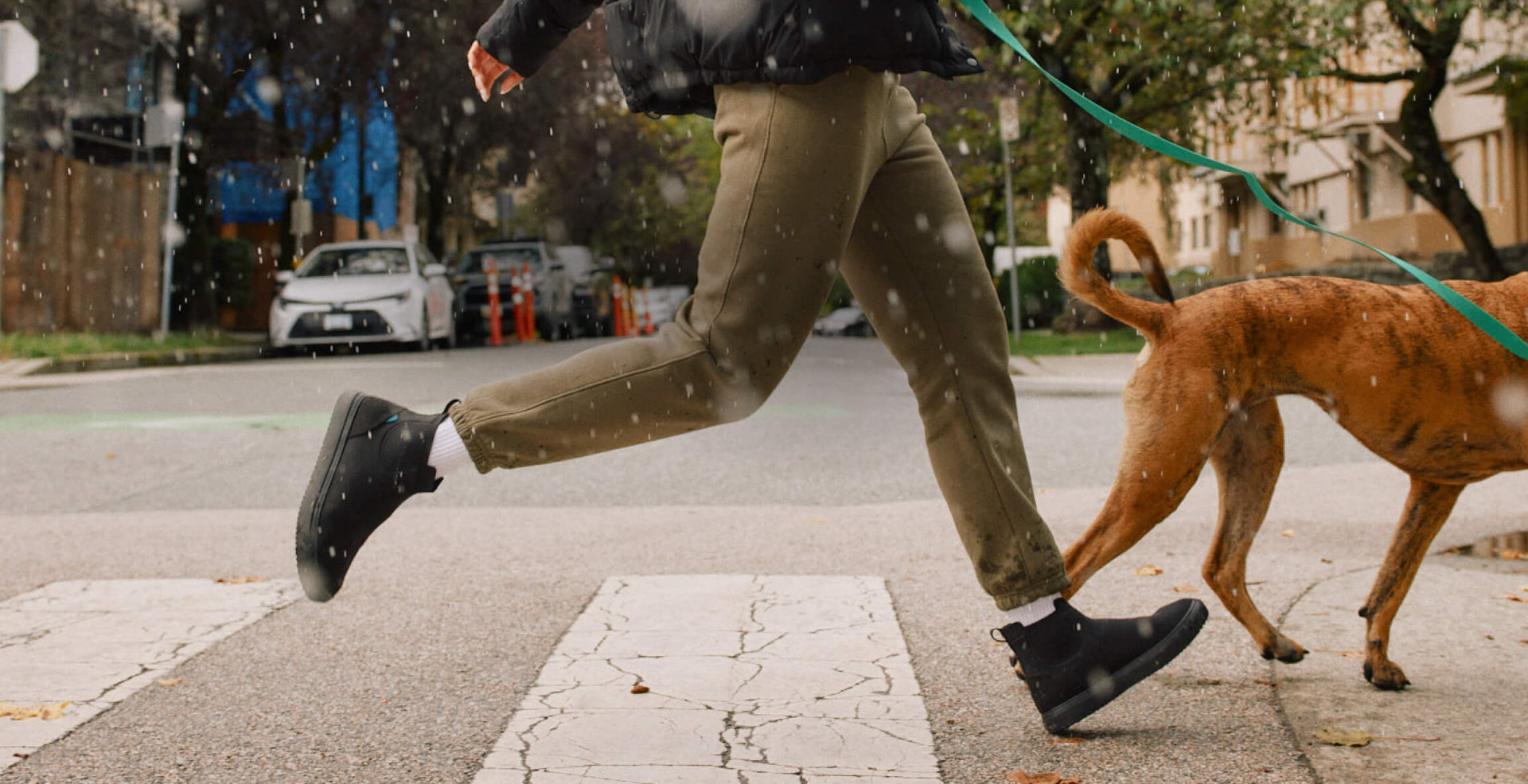 100% waterproof shoes that keep up with your dog