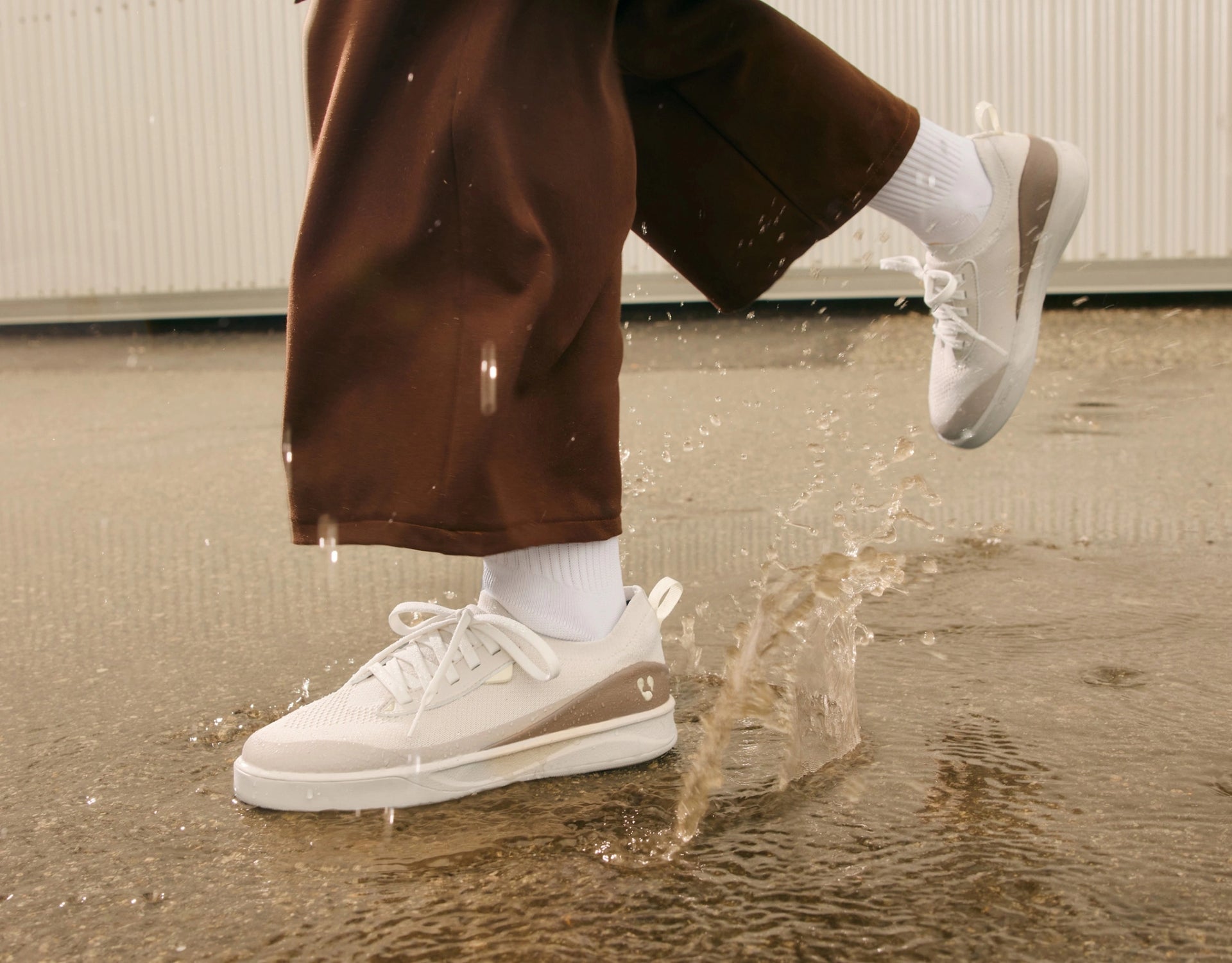 No more backup shoes at your desk.