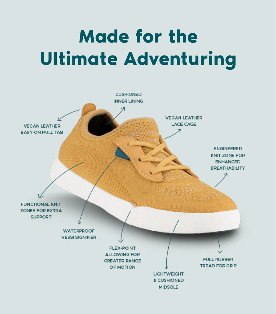 Kids Weekend Sneakers made for the ultimate adventuring features