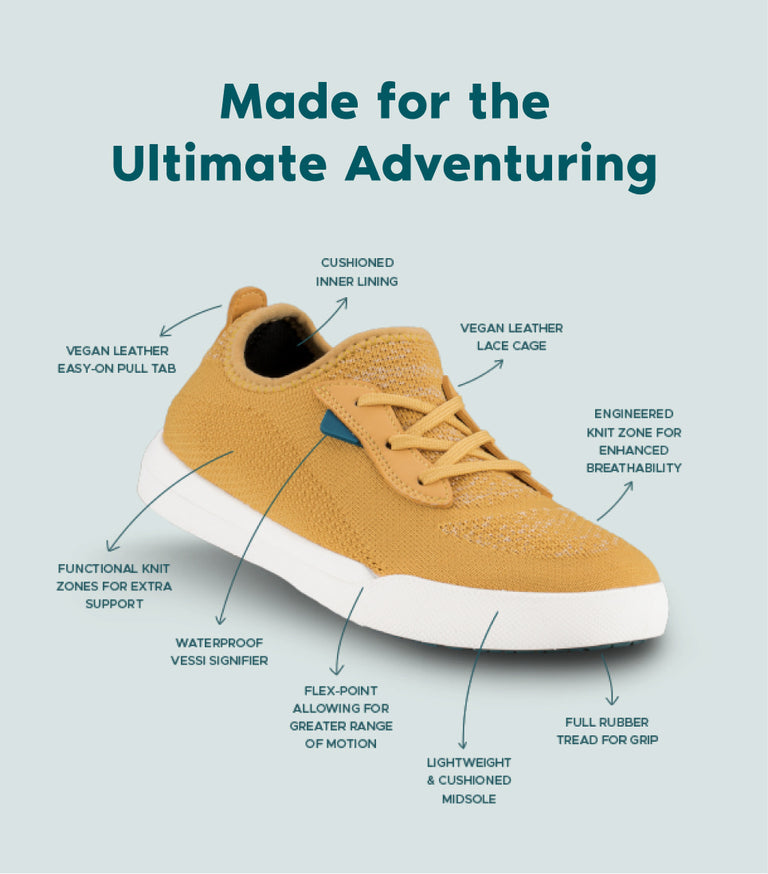 100% Waterproof Kid's Weekend Shoes | Vessi Footwear