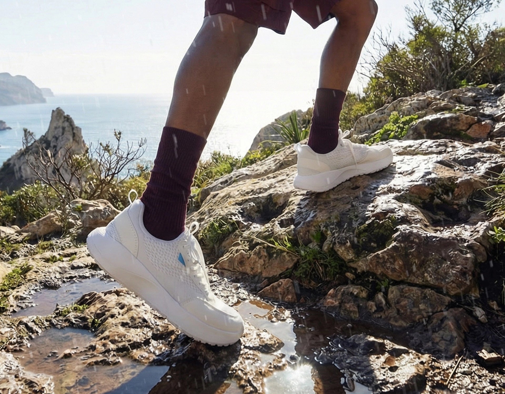 Walk 20,000 steps without blisters.