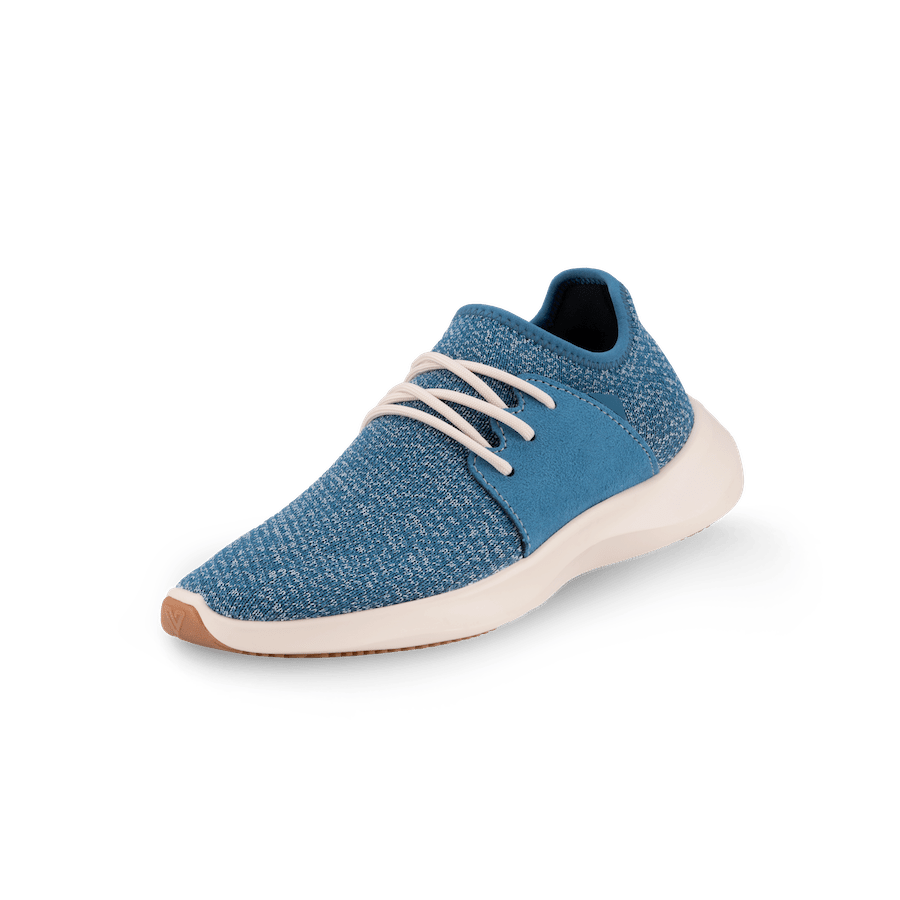 Men's Everyday Classic - Surf Blue on Off White | Vessi Footwear