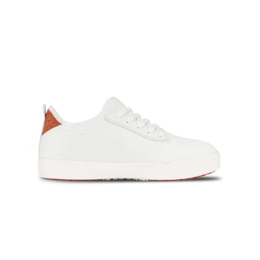 Women's Weekend White on Rhubarb Vessi Footwear