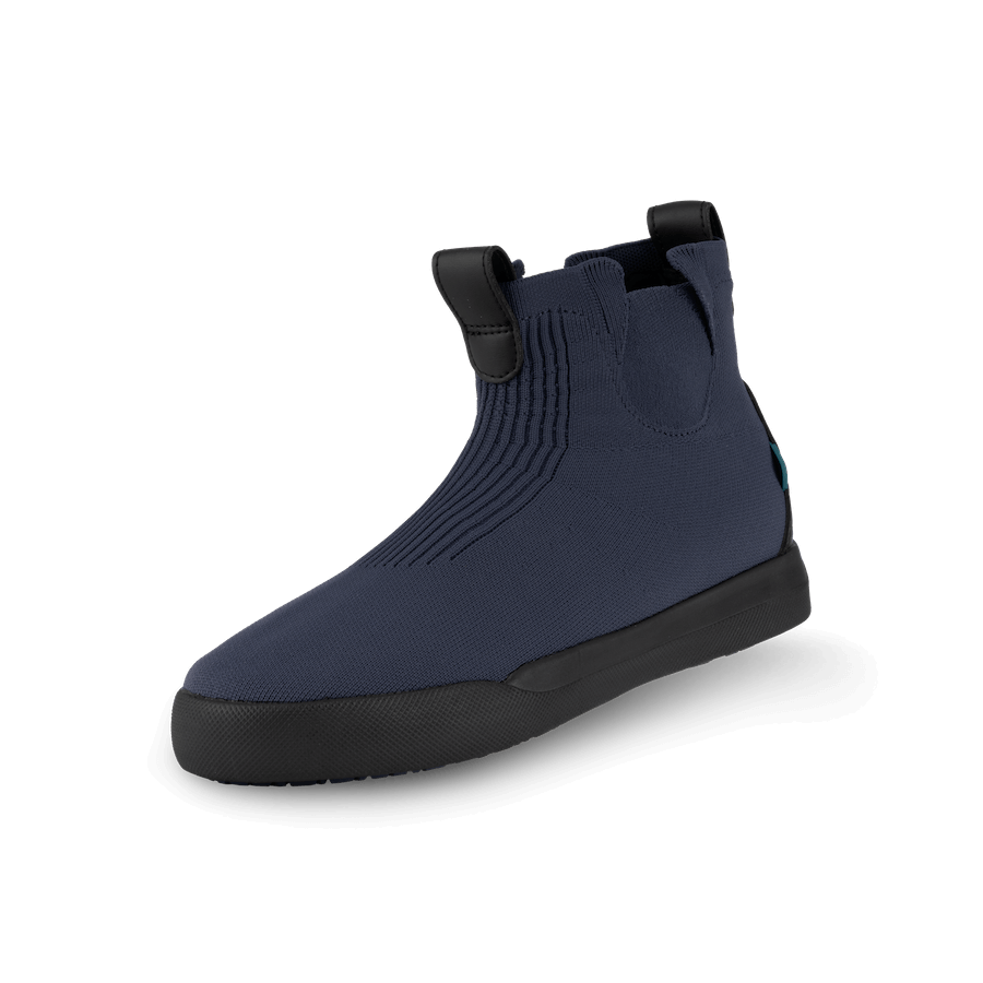 Men's Weekend Chelsea - Coast Blue on Black | Vessi Footwear